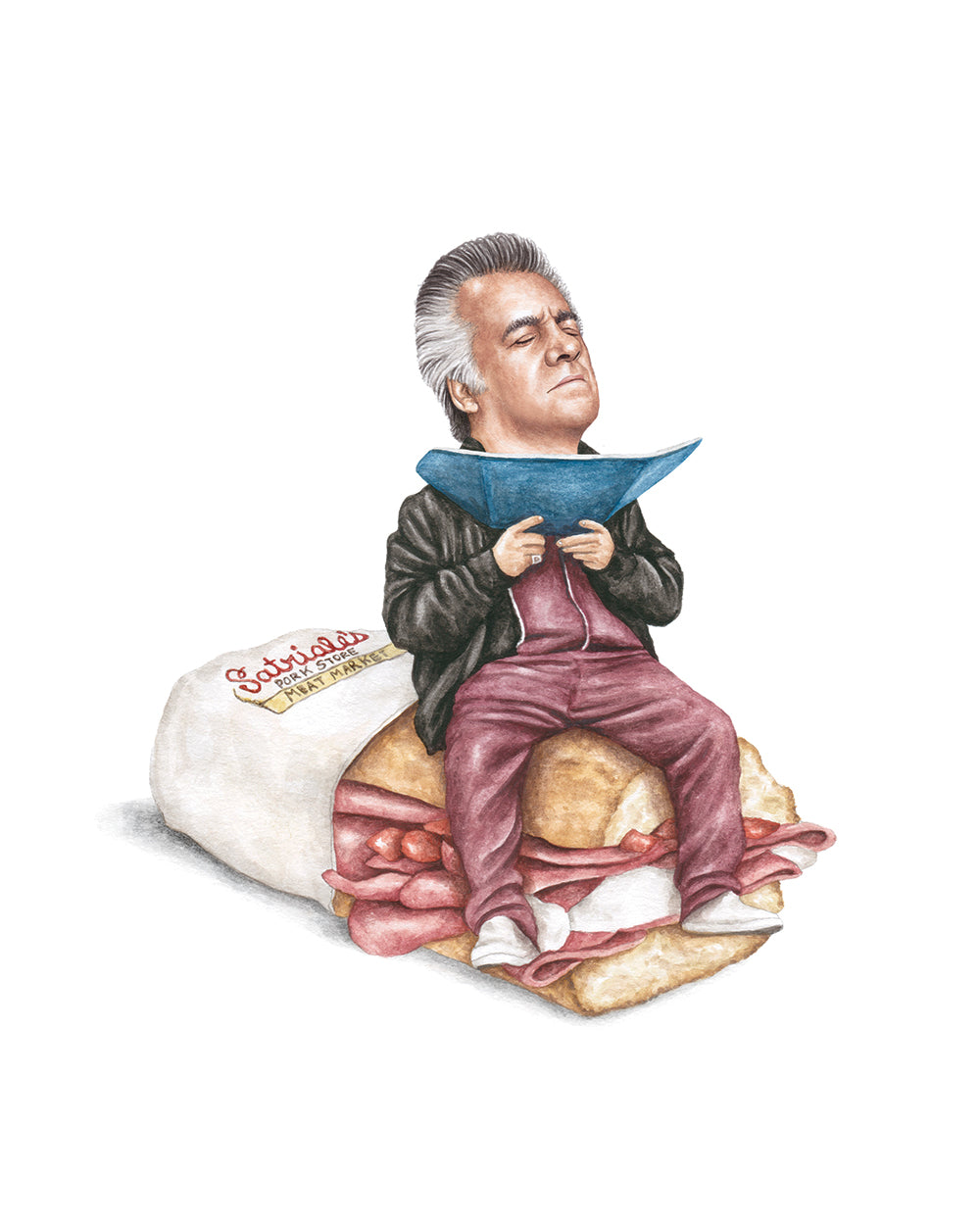 Paulie Walnuts Celebs On Sandwiches